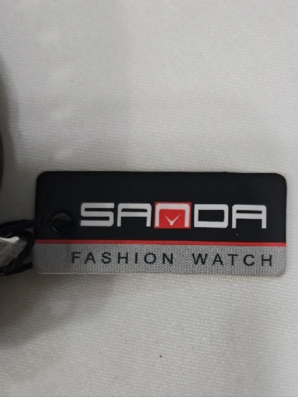 SANDA Fashion Watch - Black & Silver Accent
